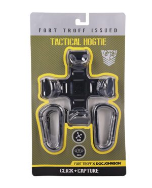 Product packaging display for "Tactical Hottie," featuring clear plastic mold and branding details.