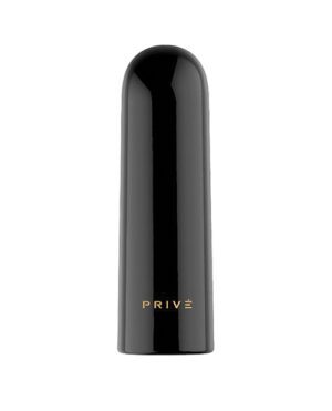 A sleek black bottle with the word "PRIVÉ" in gold lettering near the bottom.