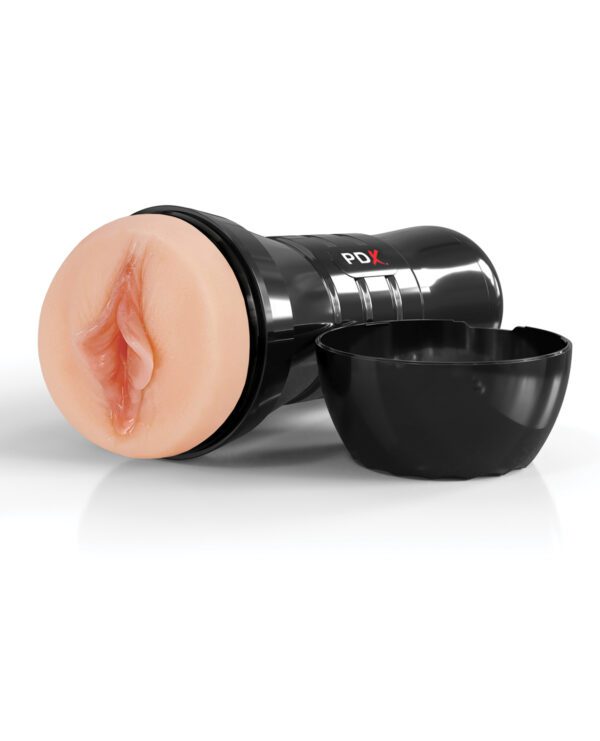 PDX Extreme Wet Pussies Super Luscious Lips XXL Stroker - Light - Image 5