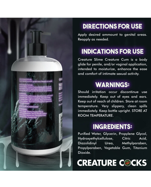 A moisturizing body glide for intimate use, detailing directions, warnings, and ingredient list on a sleek label.