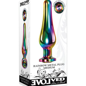 Evolved Rainbow Metal Plug - Medium