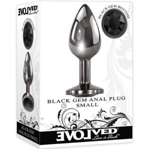 Evolved Black Gem Anal Plug - Small