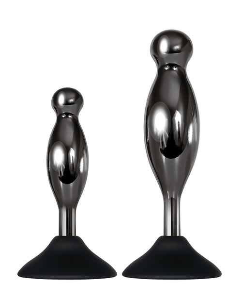 Evolved Joy Sticks 2 pc Plug Set - Black/Chrome - Image 4