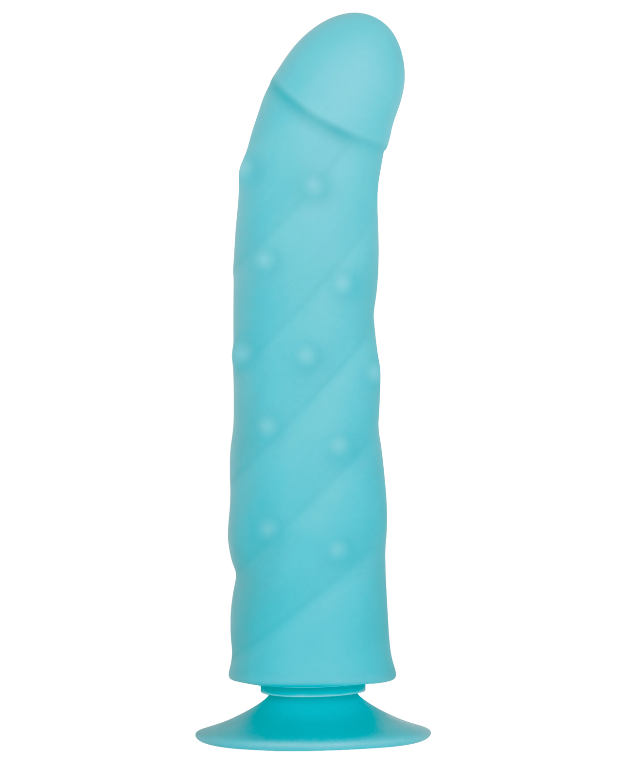 Evolved Love Large Dildo - Blue - Image 4