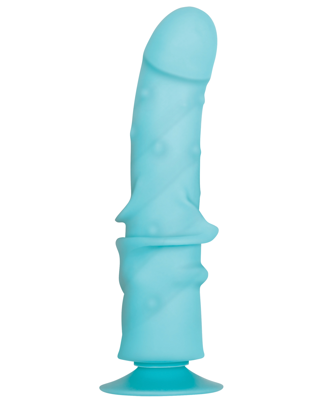 Evolved Love Large Dildo - Blue - Image 5