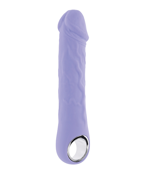 Evolved Purple Fantasy Realistic Vibrator - Purple - Image 2