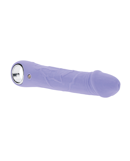 Evolved Purple Fantasy Realistic Vibrator - Purple - Image 4