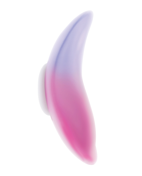Evolved Paradise Panty Curved Panty Vibe w/Remote Control - Pink/Purple - Image 3