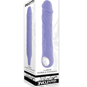 Evolved Large Purple Fantasy 9.5" - Purple