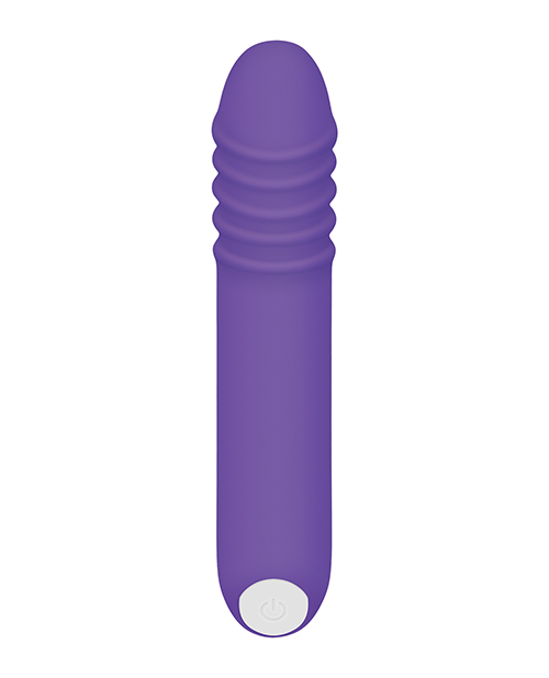 Evolved The G-Rave Light Up Vibrator - Purple - Image 5