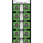 Batteries AG10 - Card of 10