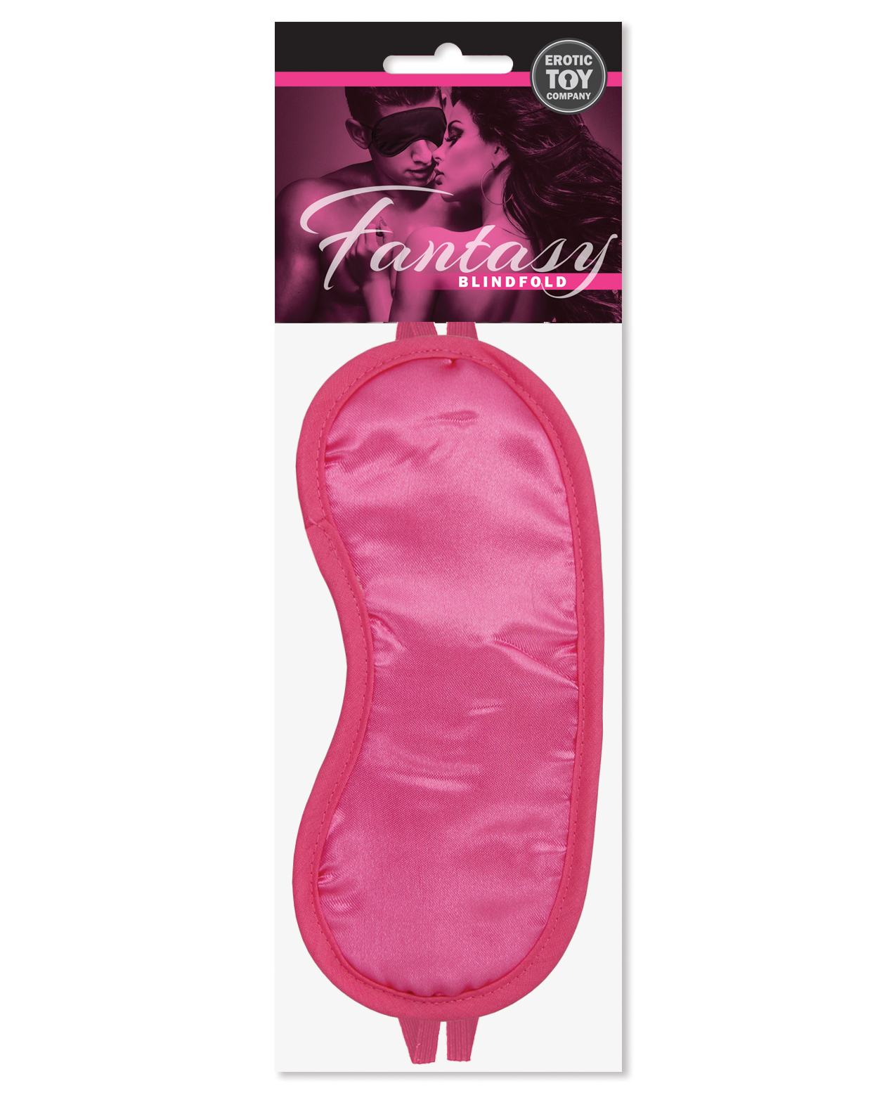 Erotic Toy Company Satin Fantasy Blindfold - Pink - Image 3