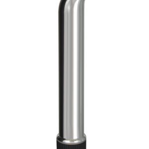 Erotic Toy Company Chrome Classics 7" G Spot Vibe - Silver