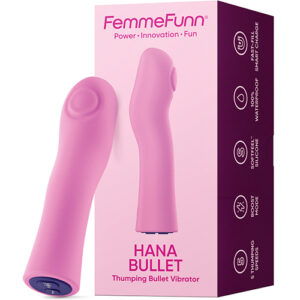 Femme Funn Hana Fingerlike Thumping Bullet - Pink