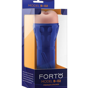 Forto Model B-02 Hard-Side Ass Masturbator - Light