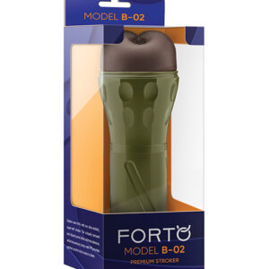 Forto Model B-02 Hard-Side Ass Masturbator - Dark