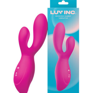 Luv Inc. Come Hither Rocking Rabbit - Pink