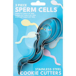 Cookie Cutter Sets - 3 pc Sperm