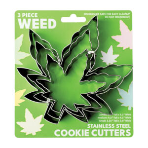 Cookie Cutter Sets - 3 pc Weed