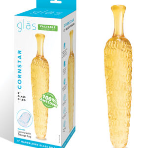 Glas 8" Dildo Cornstar