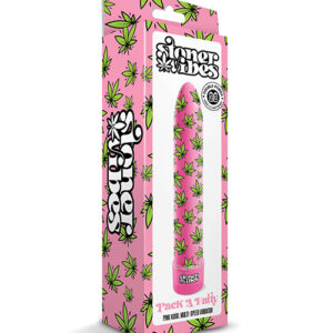 Stoner Vibes Pack A Fatty Multi Speed Vibrator - Pink Kush