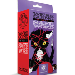 Pleasure Package We're Going to Need a Safe Word Satin Blind Fold