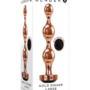 Gender X Gold Digger Large - Rose Gold/Black