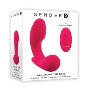 Gender X All About the Bass Curved Stimulator w/Remote Control - Pink
