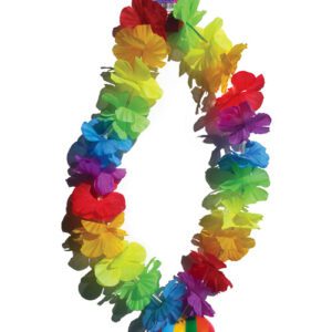 Rainbow Light Up Flower Boobie Necklace