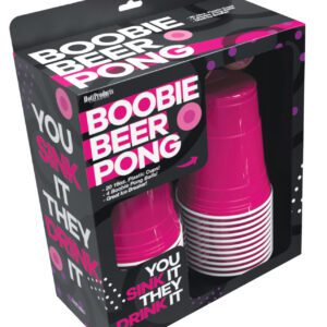 Boobie Beer Pong w/Cups & Boobie Balls