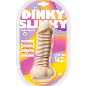 Dinky Slinky Pecker Spring Toy w/Suction Cup