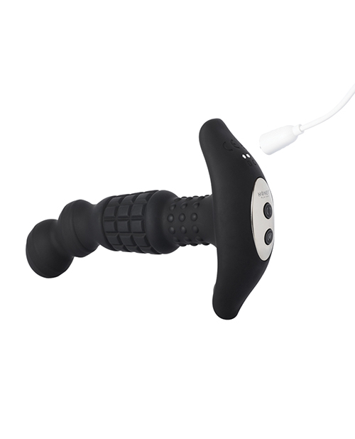Pineapple Man Vibrating Prostate Massager - Black - Image 4