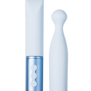 The Naughty Collection Interchangeable Heads Vibrator - Blu Bundle