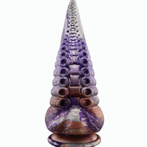 Tyrian Tentacle Shape Suction Cup Dildo - Multi Color