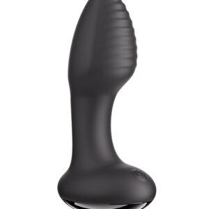 Frenzy Rotating Butt Plug - Black