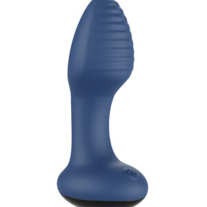 Frenzy Rotating Butt Plug - Blue