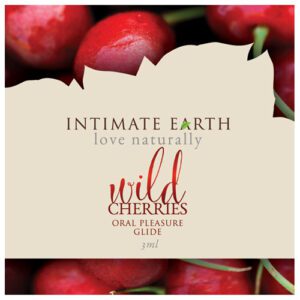 Intimate Earth Lubricant Foil - 3 ml Wild Cherries