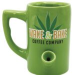 Wake & Bake Coffee Mug - 10 oz Green