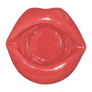 Lips Ashtray - Red