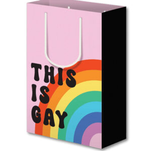 This Is Gay Rainbow Gift Bag