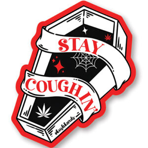 Halloween Stay Coughin Sticker - Pack of 3