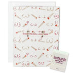 Doobies Boobies Greeting Card w/Matchbook