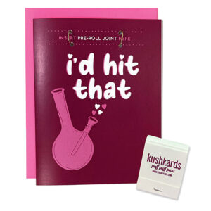 I'd Hit That Greeting Card w/Matchbook