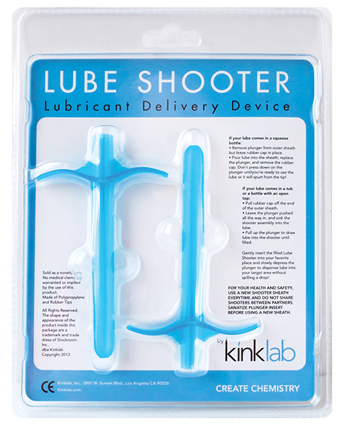 KinkLab Lube Shooter - Blue - Image 3