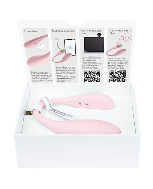 Kiiroo Spot Kiss Me Pink Couples Stimulator - Pink - Image 5