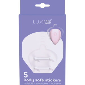 Kiiroo Luxus Luxher 5 Pieces Adhesive Stickers Accessory - Clear
