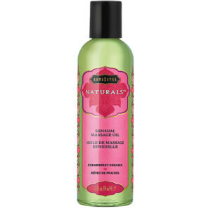 Kama Sutra Naturals Massage Oil - 2 oz Strawberry Dreams