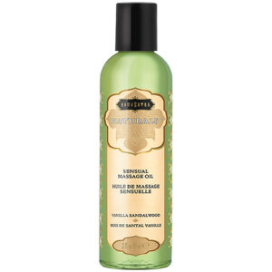 Kama Sutra Naturals Massage Oil - 2 oz Vanilla Sandalwood