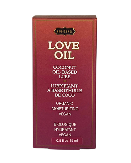 Kama Sutra Love Oil Coconut Oil-Based Lube - Mini - Image 2