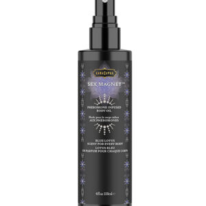 Kama Sutra Sex Magnet Pheromone Body Spray Blue Lotus 4 oz